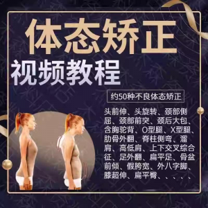 体态矫正运动评估视频教学课程健身身材管理纠正锻炼恢复教程-虚拟资源仓