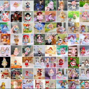 精品隐藏800+款精品微钩隐藏人偶图解全店图解部分带视频打包价-虚拟资源仓