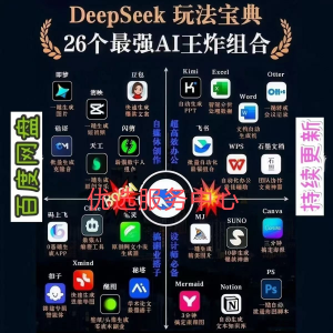 兴趣培训DeepSeek+ai 教程2025最火AI操作学习赋能职场使用视频-虚拟资源仓