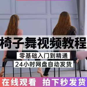 椅子舞教程视频 椅子舞技巧全套入门自学零基础学习教程素材-虚拟资源仓