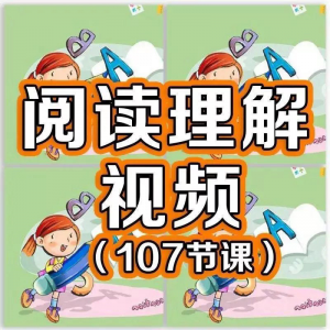 小学阅读理解视频课程教程技巧电子版三四五六年级通用-虚拟资源仓